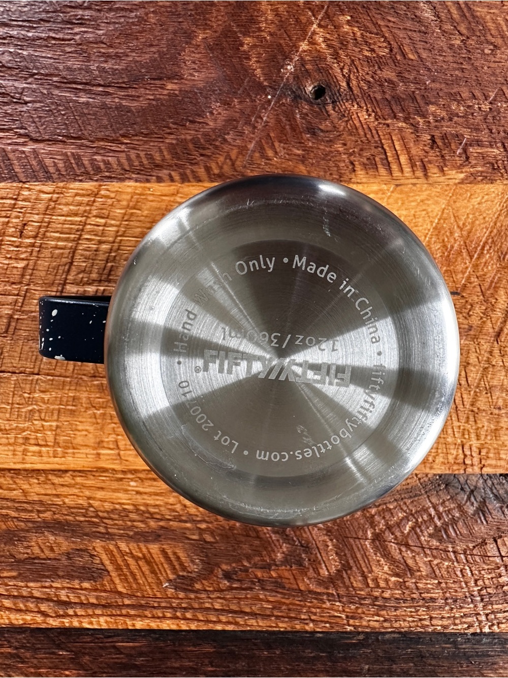 NEW Cowboy Coffee Co. Jackson Hole Speckled Navy Travel Mug - Picture 7 of 8